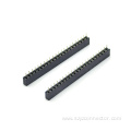 1.27mm Female header Single Row Straight 22P